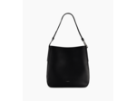 Grand sac hobo Madeleine en cuir de taurillon grainé
