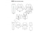 New Look – Patron Enfant Tunique, Robe, Legging et Gilet n°6424 3-8 ans