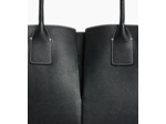 Grand sac cabas Elena en cuir grainé