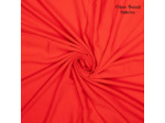 Fibre Mood - Tissu Crépon de Viscose  "Azure" Rouge Feu