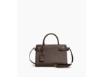Sac à main moyen modèle Emilie en cuir grainé