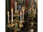 Bougie Chandelle Led Contemporaine en cire à flamme oscillante