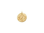 Médaille Arthus Bertrand Comédie boussole en or jaune, 18mm