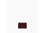 Porte cartes horizontal 2 volets Lucien en cuir huilé