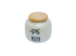 BOITE À THÉ PORCELAINE IDÉOGRAMME