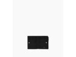Petit portefeuille vertical zippé Lucien en cuir grainé