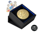 [MONNAIE DE PARIS] Disney Monnaie De Paris Sou Fetiche - Picsou Doré à l'or fin 1953Ex