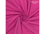Fibre Mood - Tissu Popeline de Coton Lavé "Eza" Uni Couleur Fuchsia