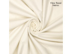 Fibre Mood - Tissu Denim Léger Stretch "Felicia" Uni Couleur Blanc Cassé