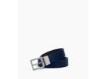 Ceinture réversible homme avec boucle rectangle en cuir grainé