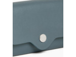 Porte monnaie Sans couture en cuir lisse