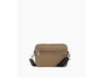Petite sacoche Emile en cuir lisse et nubuck