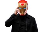 Avengers Marvel Legends Series, Casque électronique Premium Iron Man avec Effets Lumineux, Endgame