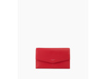 Portefeuille un volet Charlotte en cuir lisse