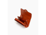 Porte monnaie Sans couture en cuir lisse