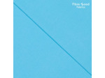 Fibre Mood - Tissu Popeline de Coton Lavé "Phyllis" Uni Bleu Turquoise