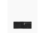 Portefeuille zippé horizontal Lucien en cuir signature T