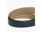 Ceinture homme avec boucle rectangle en cuir grainé