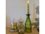 Porte-bougie carafe Or / Blanc