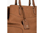 Grand sac à main Romy en cuir nubuck grainé