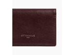 Porte cartes horizontal 2 volets Lucien en cuir huilé