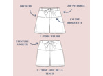 Lise Tailor – Patron Femme Short "Frivole" du 34 au 52