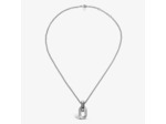 Collier Arthus Bertrand Ruban Jaseron en argent poli