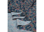 Singulière par Cousette - Tissu Viscose Imprimé "Indira Anthracite"