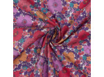 Liberty London - Tissu Meadow Song Tana Lawn Coton Rouge et Violet