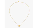 Collier Arthus Bertrand Ruban en or jaune polie et diamants