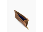 Porte cartes zippé Emilie en cuir grainé