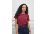 t-shirt Léona motif coeur léopard