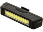 NEWTON Eclairage Velo USB Avant ou Arriere sur Cintre COB LEDs 120 lumens Noir (Fonctions Fixe, sos et Clignotant)