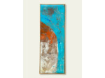 « Zone secondaire » - Acrylique sur toile - 70x25 cm