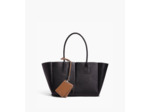 Porte-cartes ingénieux charms en cuir grainé