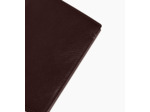 Portefeuille vertical zippé Lucien en cuir huilé