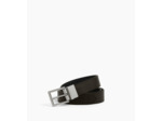 Ceinture réversible homme avec boucle rectangle en cuir grainé