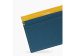 Porte cartes en cuir grainé