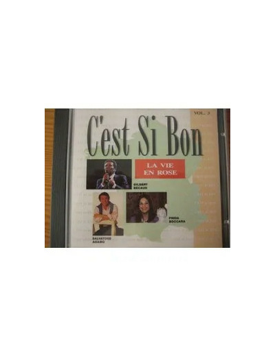 Cd Various - C'est Si Bon Volume Three (1988)