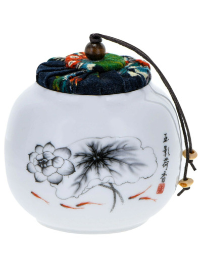 POT À THÉ PORCELAINE 50g