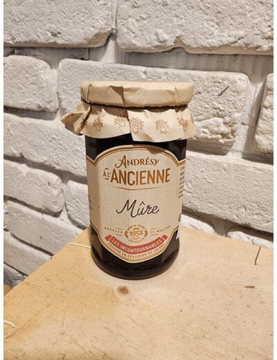 Confiture Mûre Andresy à l'ancienne