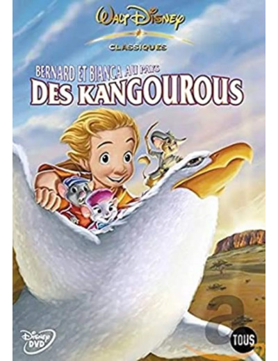 Dvd Bernard et Bianca au pays des kangourous - Edition Belge