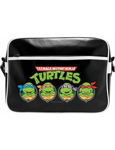 TORTUES NINJA Sac Besace Têtes tortues Vinyle