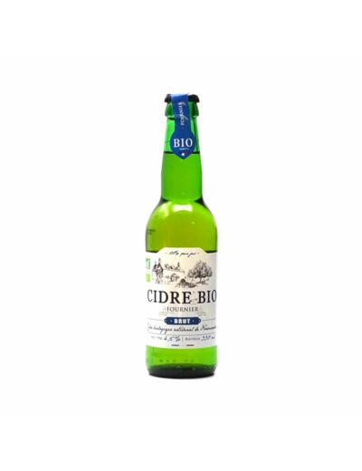 Cidre Brut Bio 1/2 Blle Cidrerie Fournier 33cl