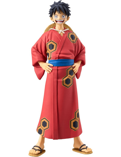 One Piece - Figurine Monkey D Luffy DXF The Grandline Series Wano Kuni Yukata Ver.