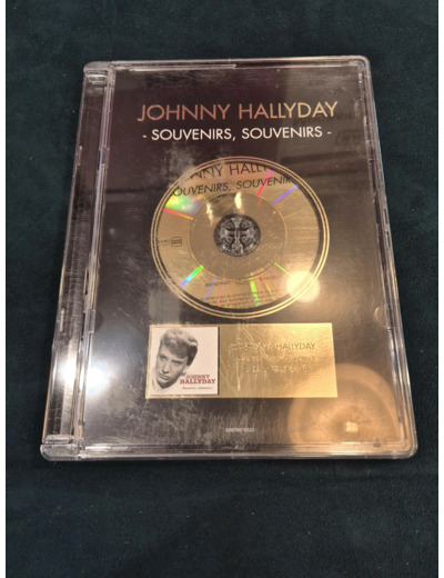 Cd Johnny Hallyday - Souvenirs, Souvenirs (2007)