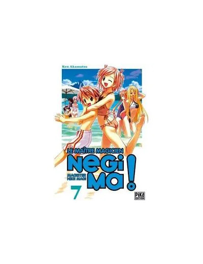 LIVRE LE MAITRE MAGICIEN NEGI MA MAGISTER MAGI TOME 7.