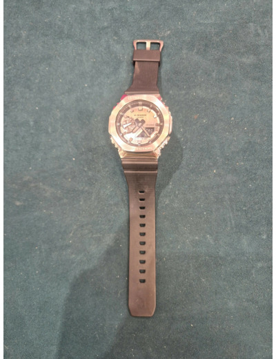 Casio G - Shock GM - 2100 - 1A Montre bracelet Unisexe Acier inoxydable