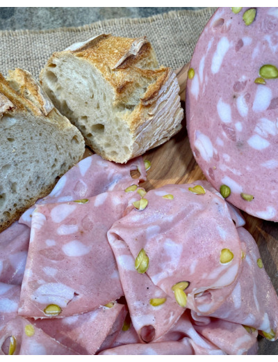 Mortadella à la pistache