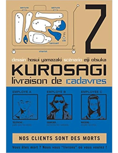 Livre Kurosagi T02: Livraison de Cadavres